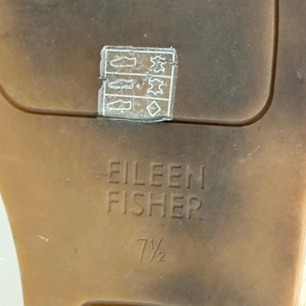 Eileen Fisher Lace-Up Tan/Pink Suede‎ Espadrille Sandal Size 7.5 Strappy Zip